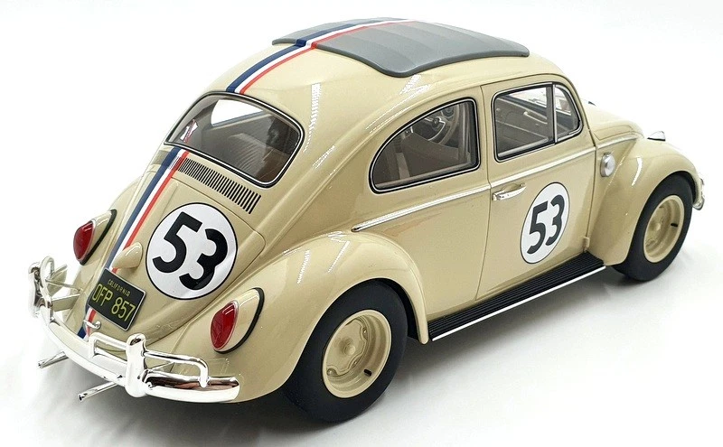 Schuco 1/12 Scale Resin 45 004 6200 - Volkswagen Kafer Rallye #53 Beetle Herbie - Image 2 of 4