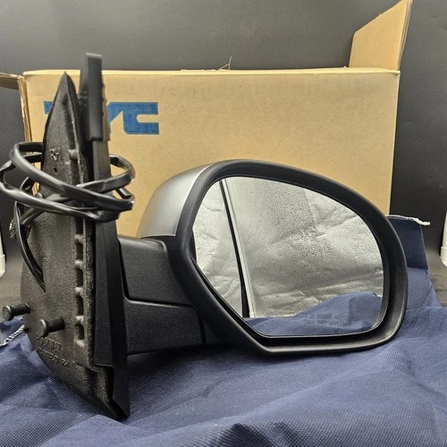 Door Mirror Passenger Side Power Heated Chrome For 2007-2014 GMC Yukon XL 1500