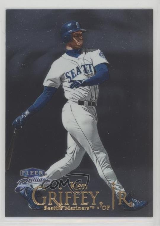 1999 Fleer Brilliants Ken Griffey Jr #24 HOF 05u8