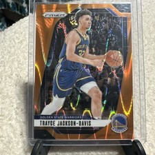 2024-25 Panini Prizm - Trayce Jackson-Davis #188 Orange Seismic Prizm /199
