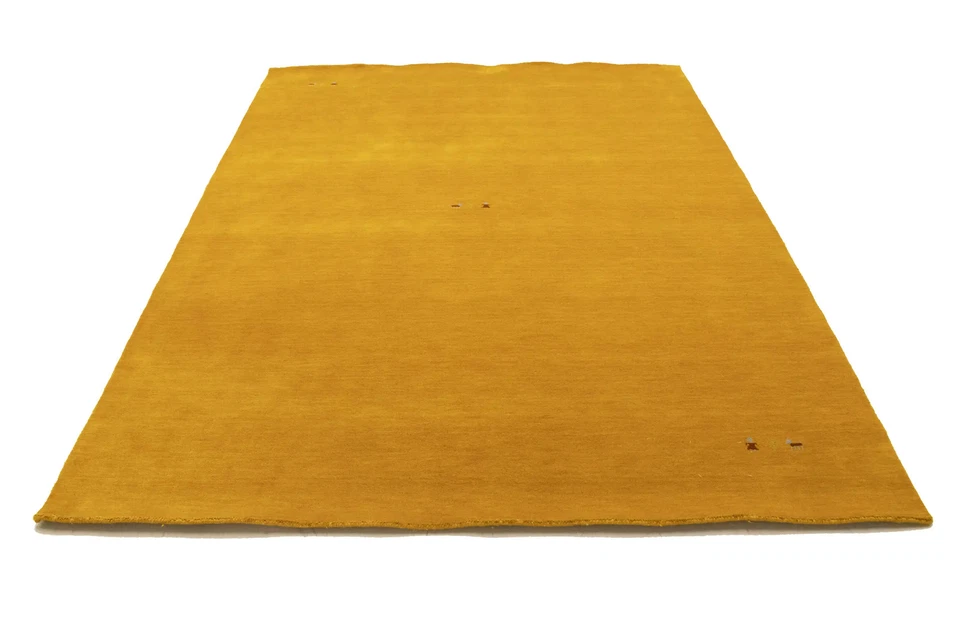 Gold Gabbeh Modern Rug Tribal Pictorial Design Wool Entryway Decor Carpet 5X8 ft - Image 2 of 4