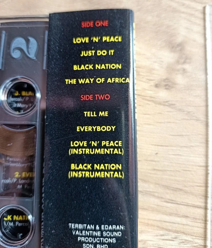 Black Machine : Double Mix ( Cassette Tape ) - Image 3 of 4