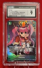 PSA 10 Perona OP09-034 One Piece Illustration Box Vol.4 CGC MINT 9