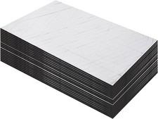 Car Heat Sound Deadening Insulation Mat - 197 Mil 10.76 Sqft Silver