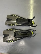 us divers Black green gray Adult Small/ Medium Swimming Fins Flippers Web Feet