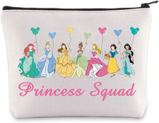 Princess Squad Cosmetic Makeup Bag Princess Group Gifts Zipper Pouch Bag Princes