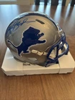 Barry Sanders Autographed Mini Helmet, Five Star Certified