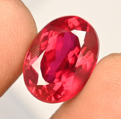 Natural Mozambique Blood Red Ruby 11.85 Ct Certified Flawless Loose Gemstone