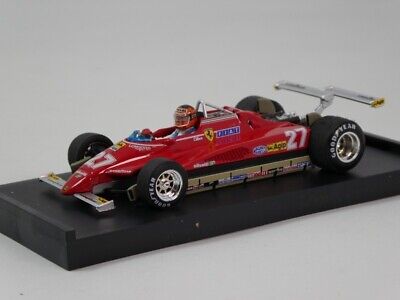 Brumm Ferrari 126 C2 #27 Gilles Villeneuve USA West GP 1982 Brumm Ferrari 126 C2 #27 Gilles Villeneuve USA West GP 1982