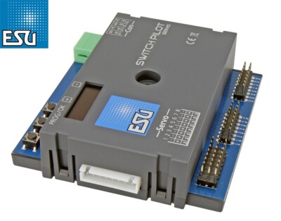 ESU 51832 SwitchPilot 3 Servo 8-fach Decoder DCC/MM mit RC-Feedback - NEU + OVP