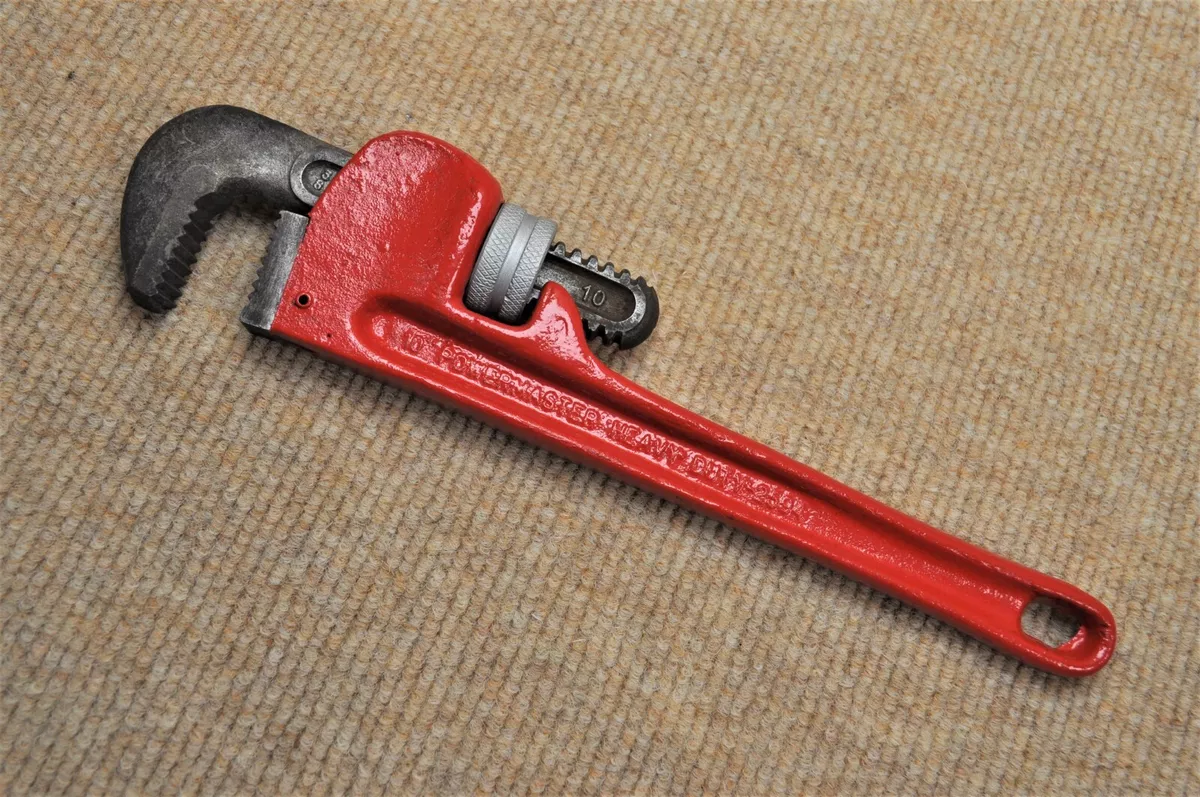 Adjustable Wrench BE-TOOL 10 Pipe Wrench Stilsons Monkey Wrench