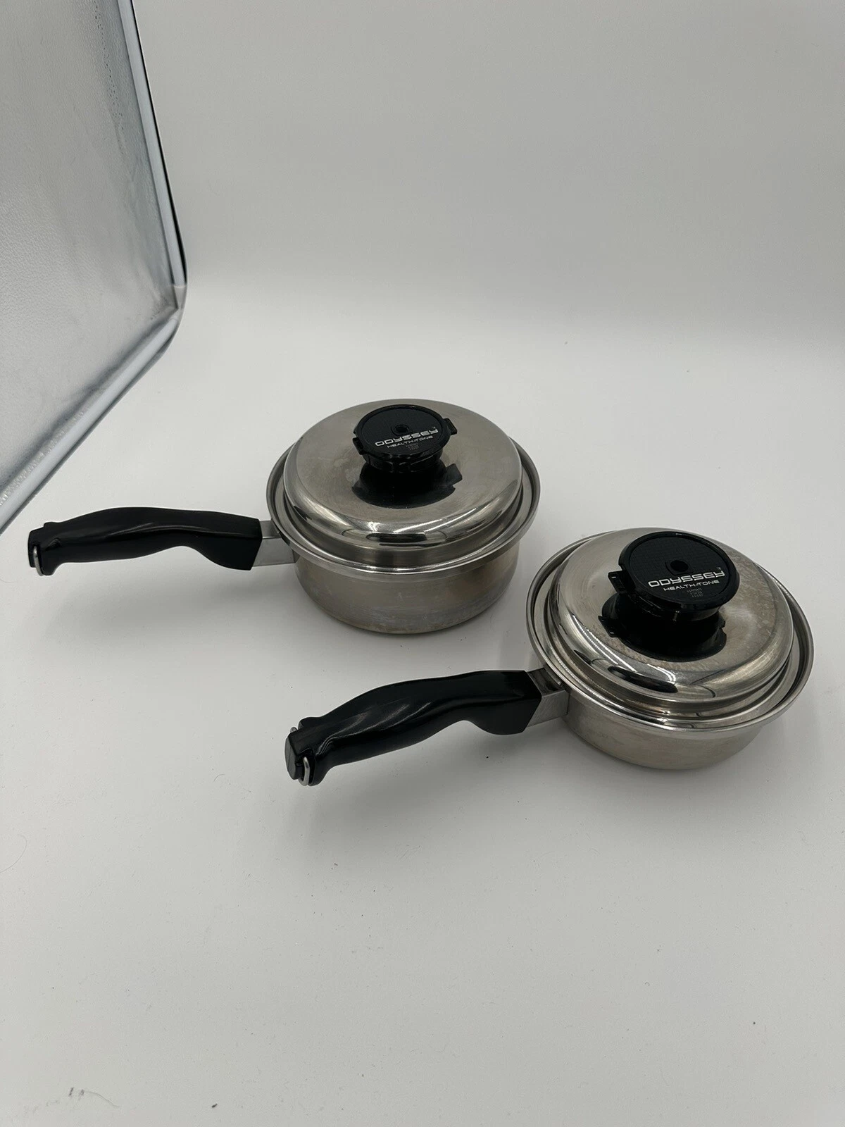 4 Piece Cordon Bleu 7 PLY T304 Stainless Steel 8” Sauce Pan & 7” Sauce Pan