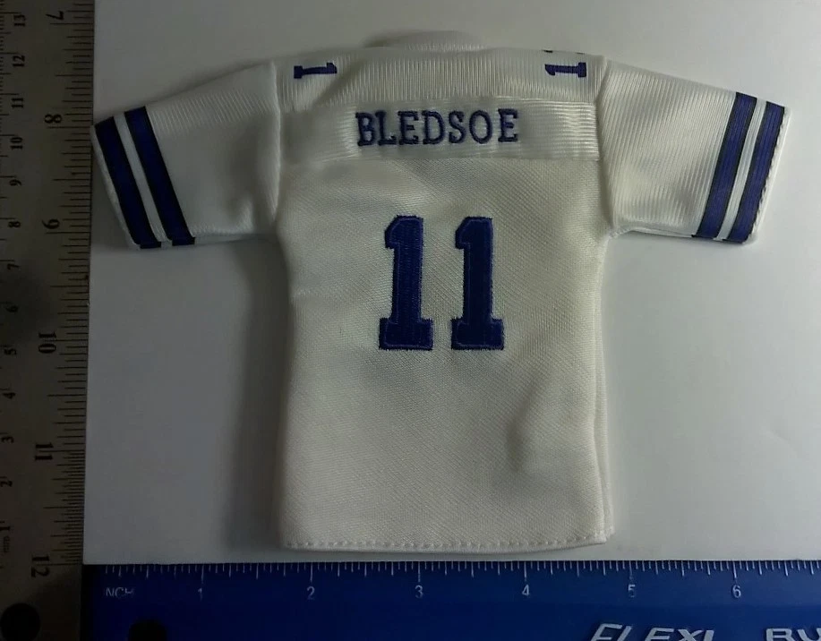 2005 Upper Deck Football Mini Jersey Drew Bledsoe Dallas Cowboys  - Image 2 of 2