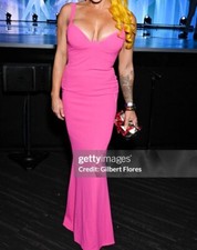 Bright Pink NOOKIE Gown size M from REVOLVE.