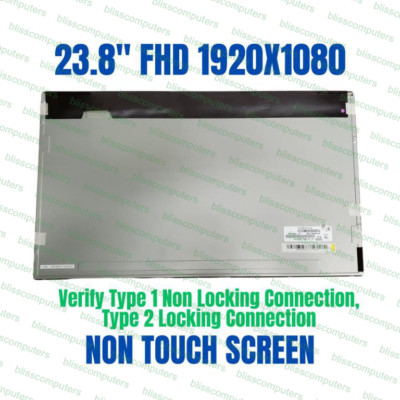 Dell OptiPlex 7440 7450 23.8'' Boe Matte LCD Screen MV238FHM-N10 RJMJ1 0RJMJ1