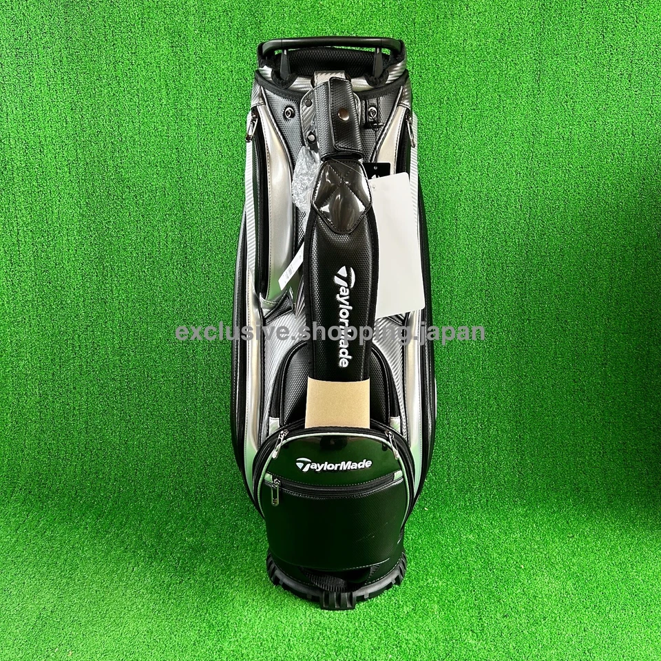 TaylorMade Golf Auth-tech Cart Bag 9 x 47in 4-way 2025 Model Black / Gunmetal  - Image 4 of 4