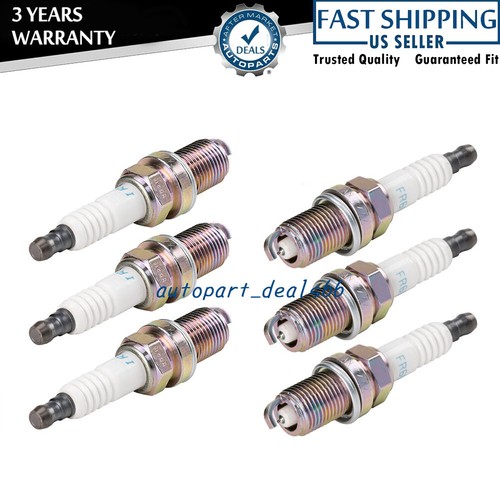 6Pcs Iridium Spark Plug For Mitsubishi Endeavor Galant Lancer FR6EI