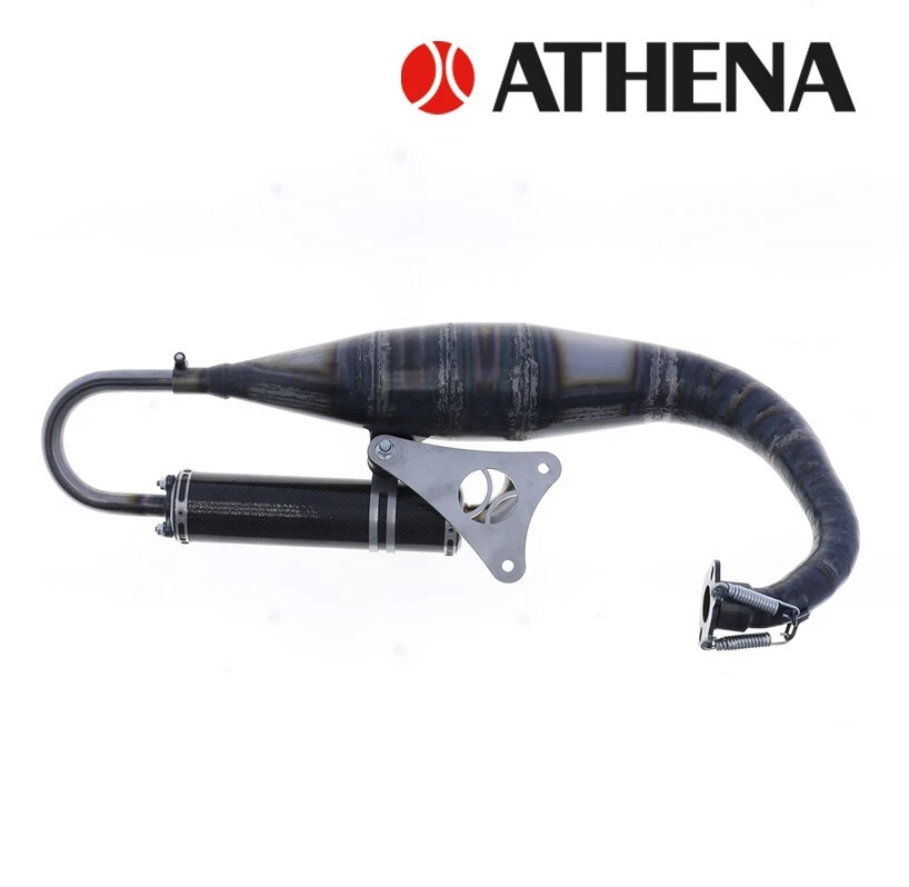 SCARICO RACING COMPLETO ATHENA MOTRON STING/SYNCRO/THUNDER 50 cc Foto 2 de 4