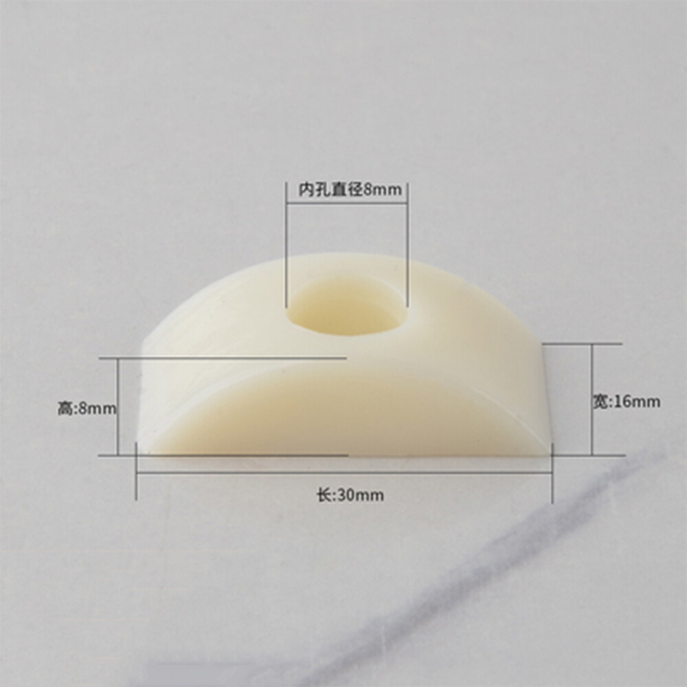 Dado Mezzaluna M8 M10 E Rondella Distanziale Per Mobili – Scegli Nylon O Bronzo