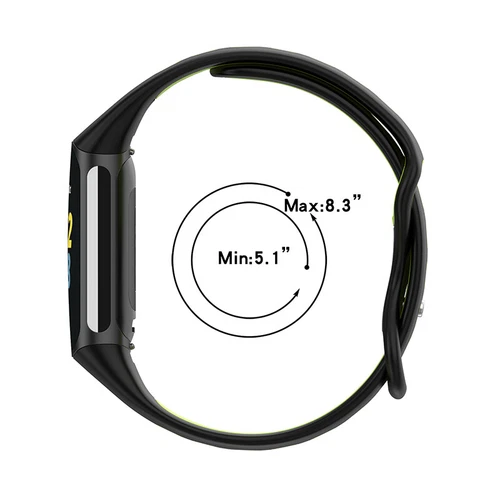 Correa de repuesto deportiva de silicona para Fitbit Charge 5 6 - Imagen 7 de 32
