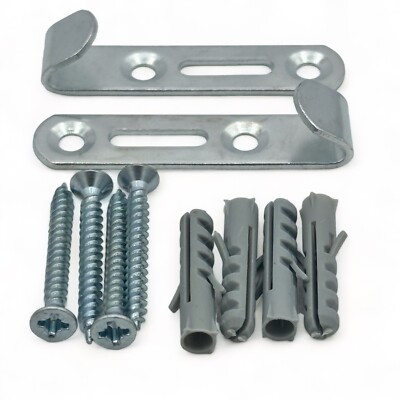 HEAVY DUTY J WANDHAKEN großer Bilderrahmen Spiegel Hängebügel + Beschläge
