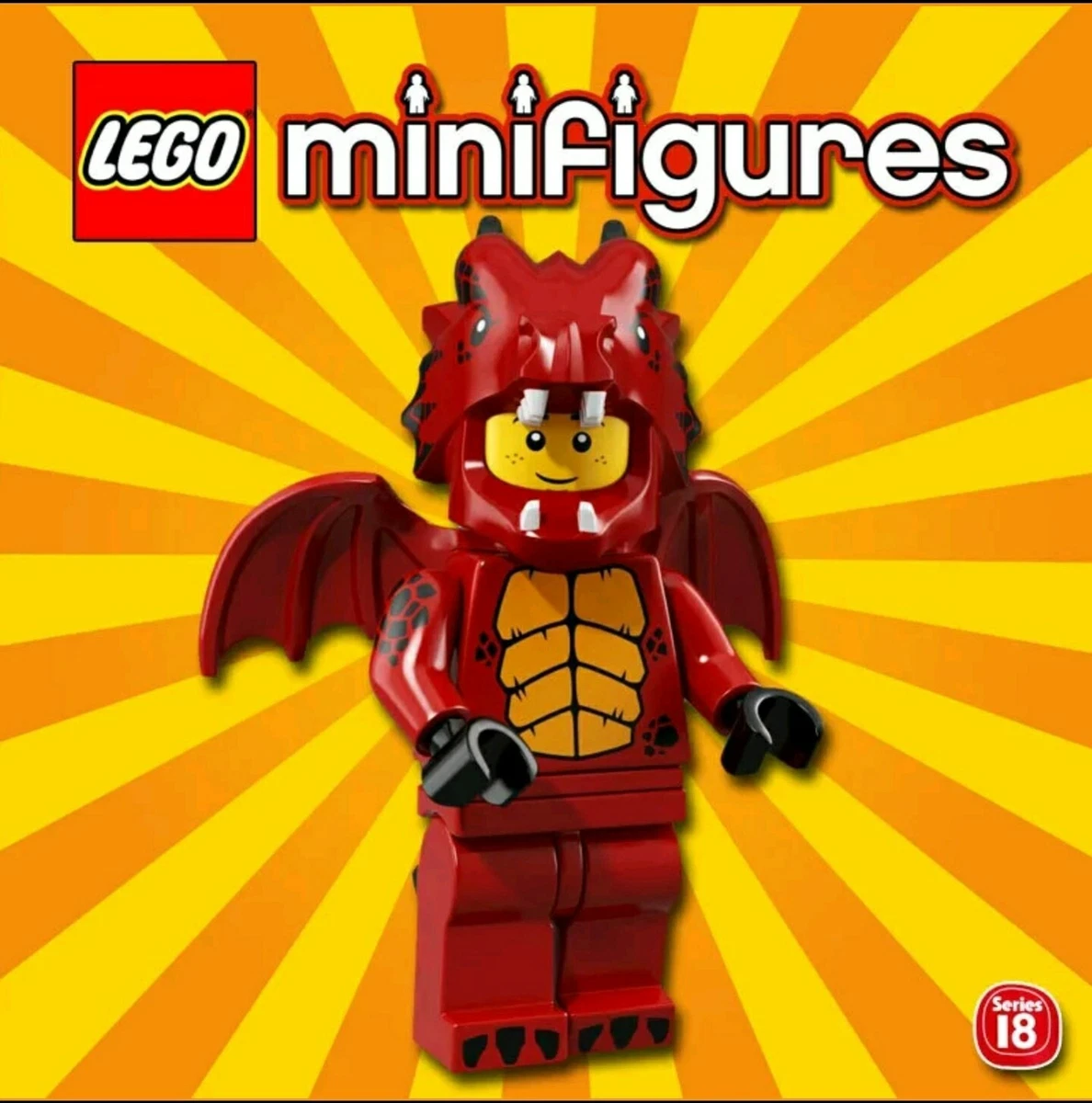 Lego minifigures dragon suit guy sale