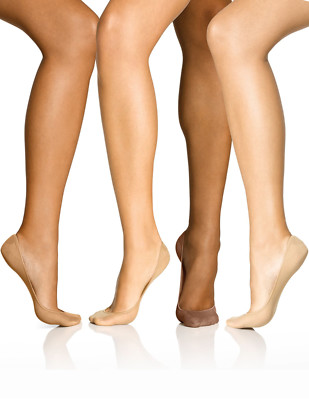 HUE Women's Hidden Sheer Liners Shade Match Liners S/M, M/L