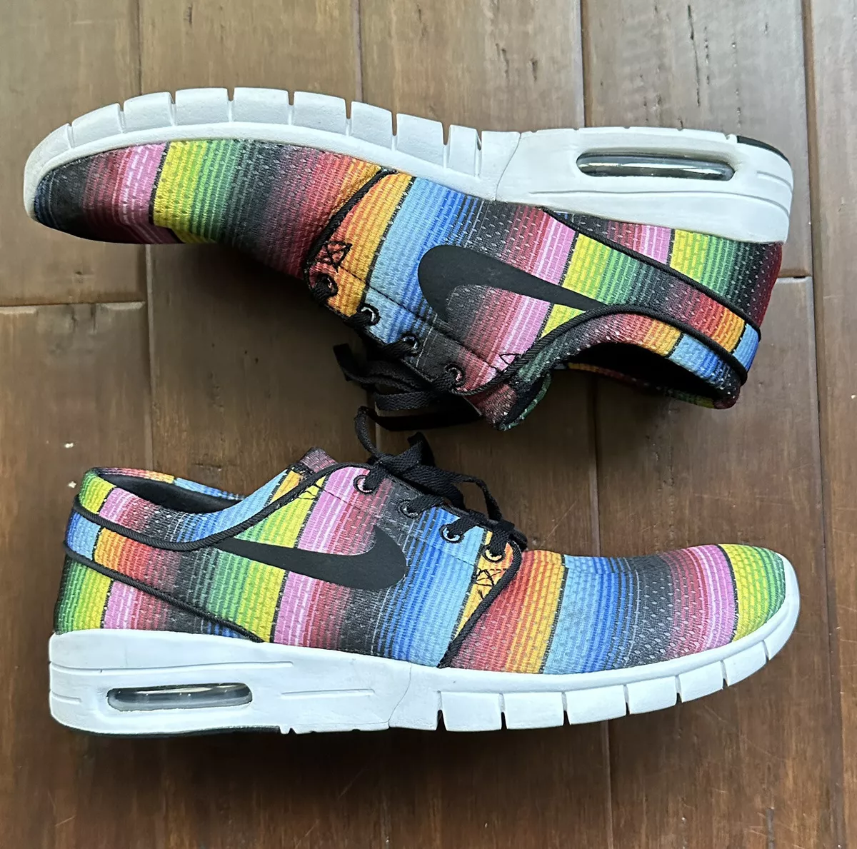 Nike Stefan Janoski Max Mens 9.5 Mexican Blanket 807497-407 Skateboard eBay