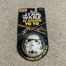 1995 Star Wars Stormtrooper Yo Yo Vintage 3D Sculpted Double Sided Toy 1623 NEW