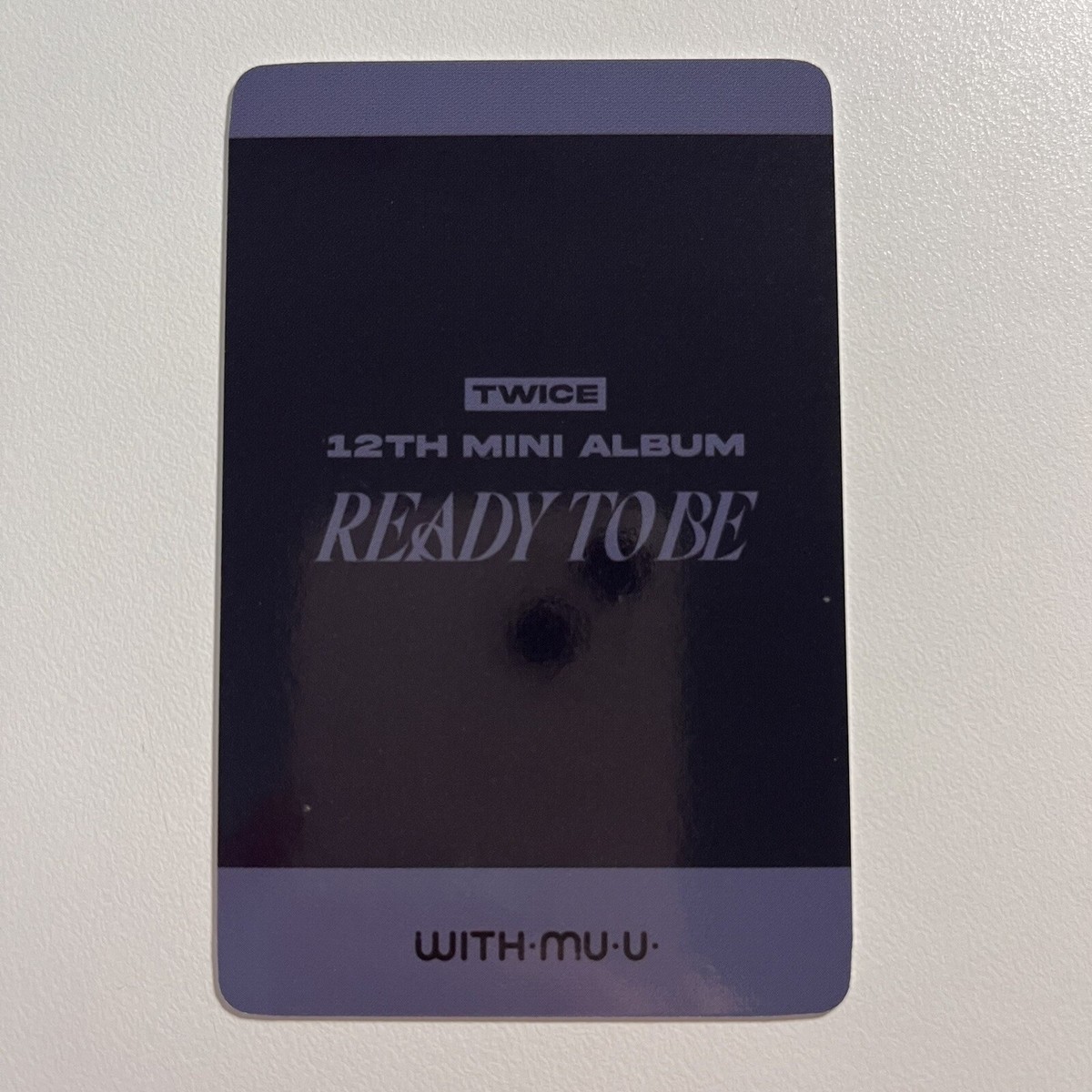 Official TWICE Nayeon Ready to Be WITHMUU Polaroid Lucky Draw