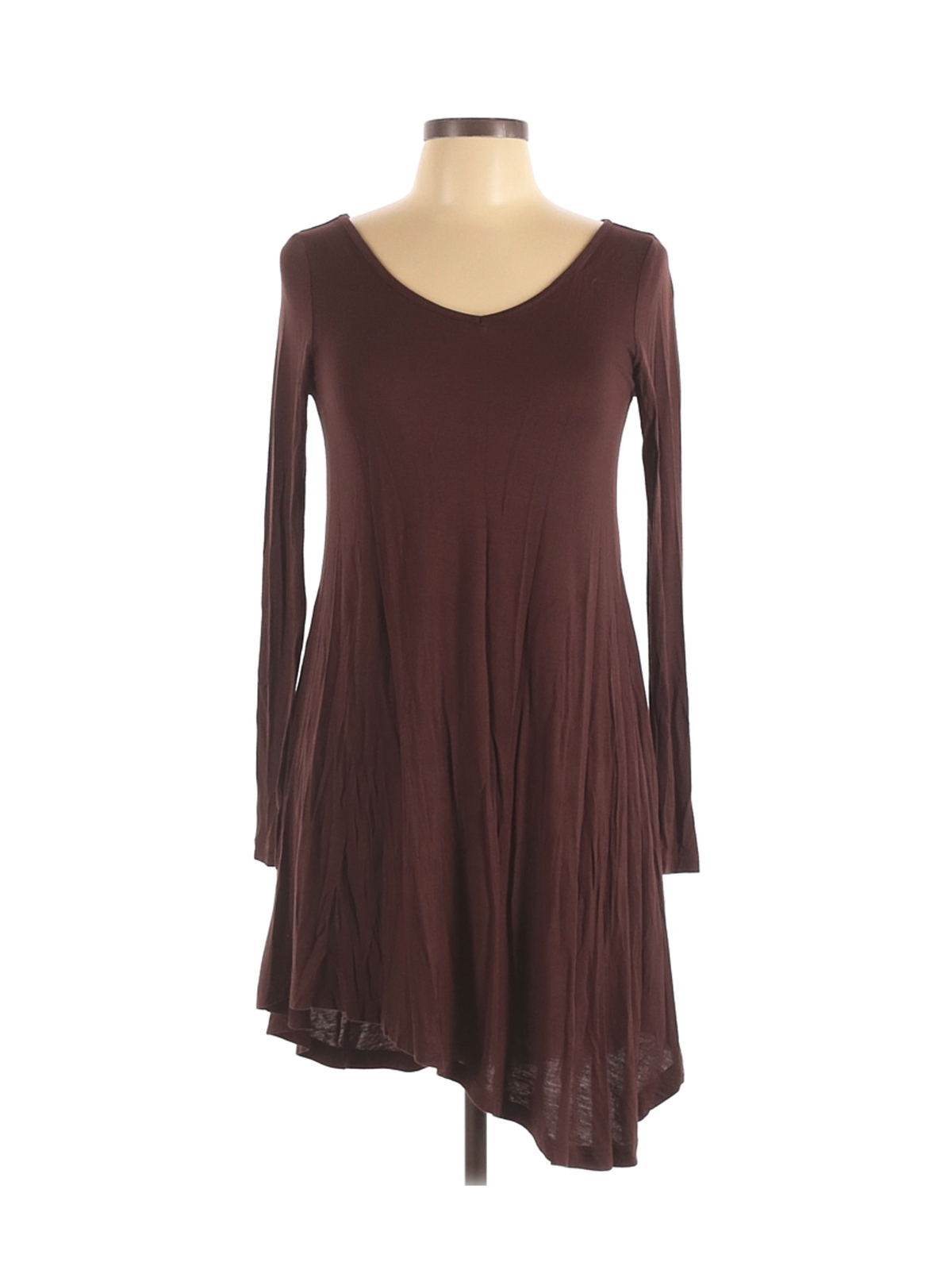 Unbranded Women Brown Casual Dress S