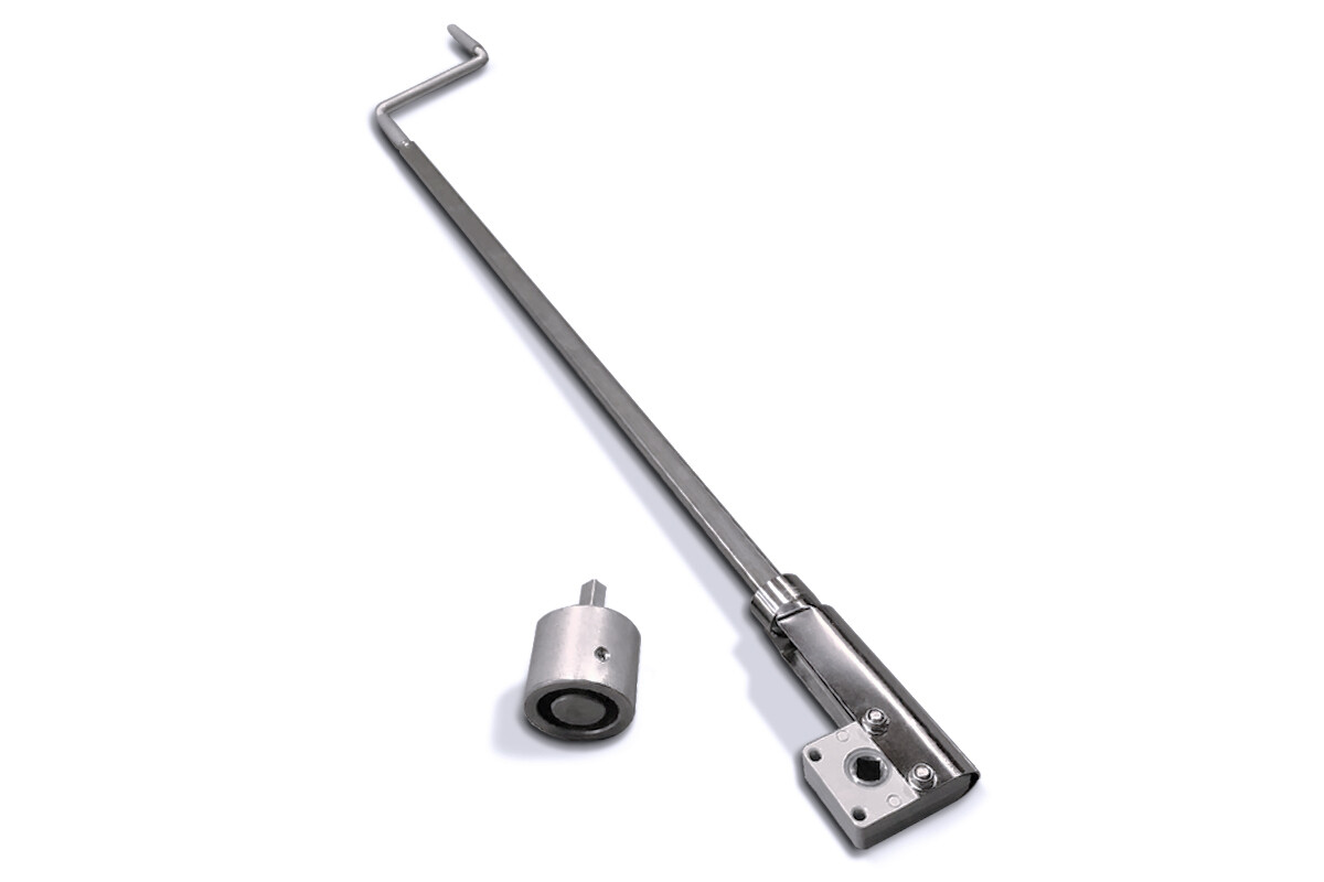 Aufrollkurbel con Adaptador para 50mm Tubo Piscina Pool Cubierta Manivela 7:1