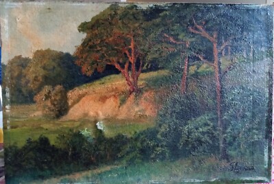 Original Frans Gard Oil Painting