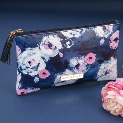 Floral Kosmetik Beauty Make-up Tasche Beutel - Geschenk für Frauen