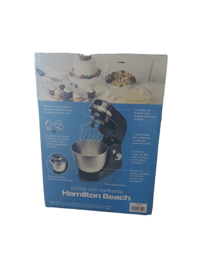 Hamilton Beach Stand Mixer 63390 Black - Image 4 of 4