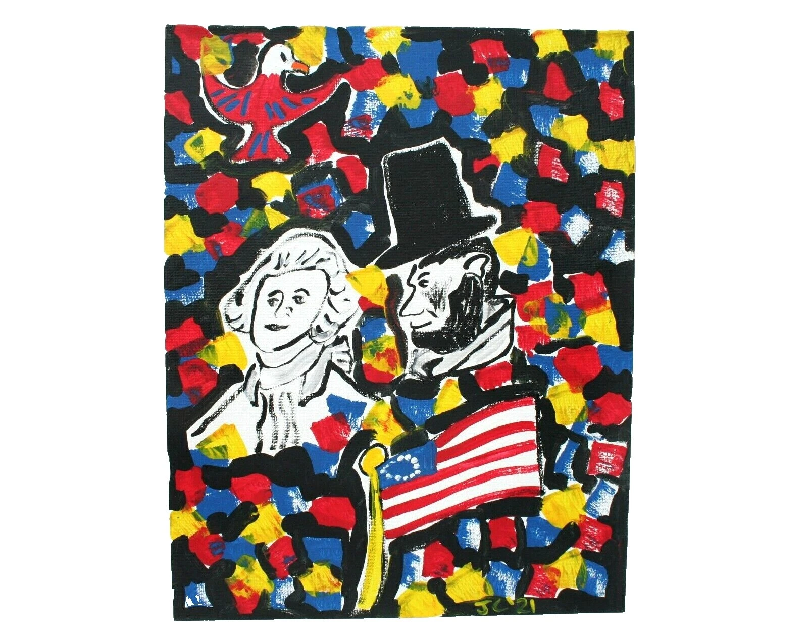 Canvas Folk Art Art Paintings