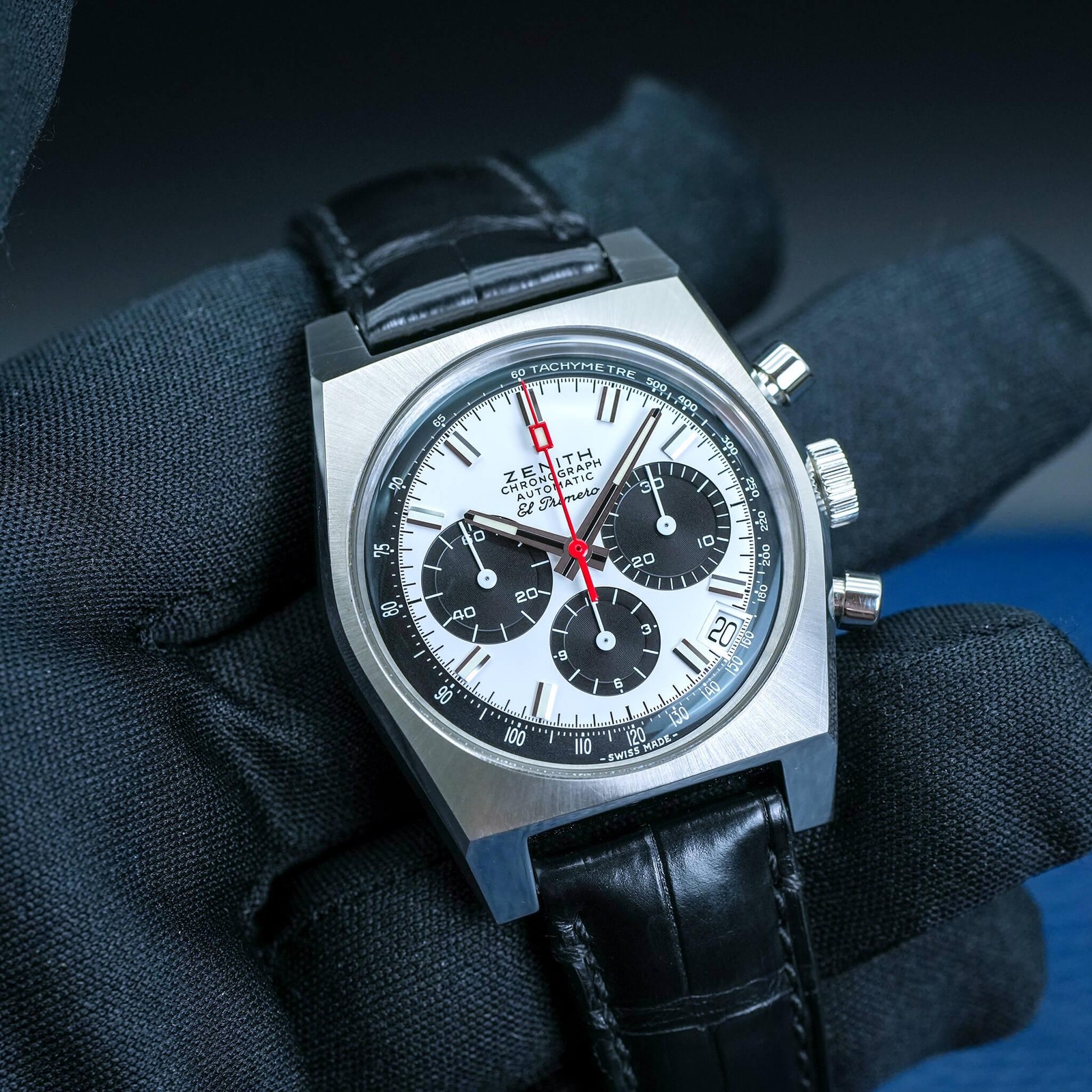 Zenith Chronomaster El Primero A384 Revival Silver Dial 37mm 2020 Box & Papers image 2