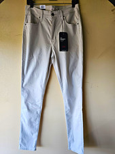 Levi's Premium 721 High-Rise Skinny Slim Stretch Beige Denim Jeans NWT