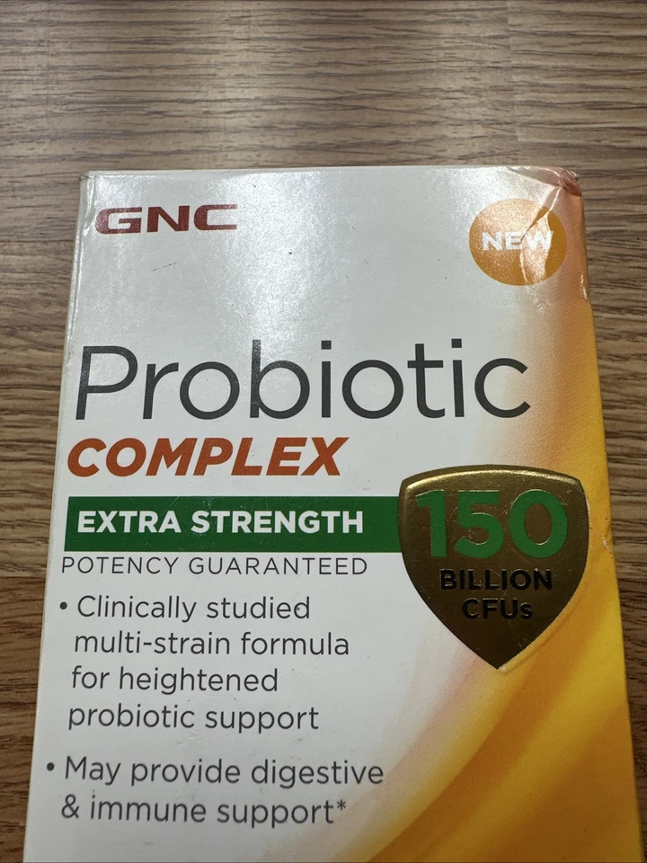Complexo probiótico GNC necessidade diária com 150 bilhões de UFC, 20 cápsulas - Imagem 2 de 4