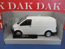 Die cast 1/43 Modellino Furgone Van Volkswagen Transporter T5 bianco Cararama