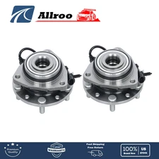 For Chevy Blazer S10 GMC Sonoma Jimmy 1997-2005 2× Front Wheel Bearing Hub Assy