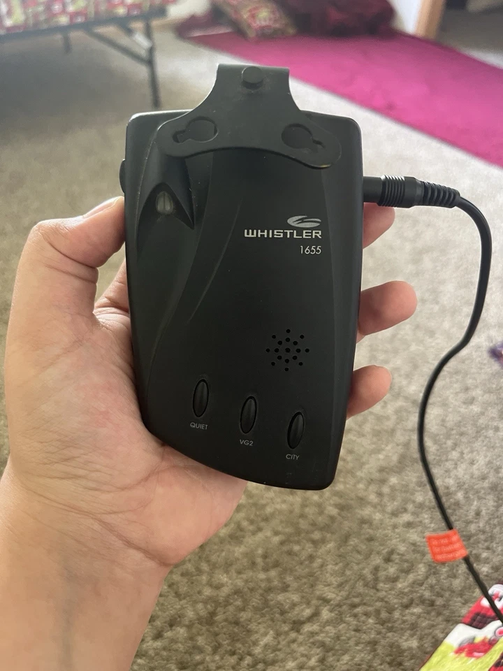 Whistler 1655 Laser-Radar Detector with Real Voice Alerts All Band - Image 3 of 4