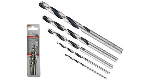 Zestaw WierteŁ 5 Szt. Pointteq DO Metalu 2,3,4,5,6 Bosch-image