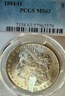 1884-O MS63 Stunning PCGS New Orleans Mint Morgan Silver Dollar