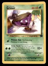Pokemon Grimer 57/82 Team Rocket Englisch