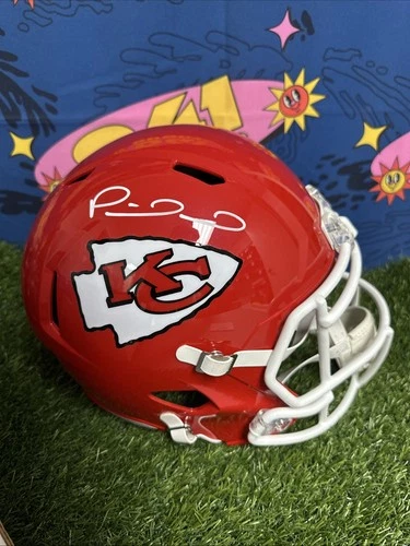 PATRICK MAHOMES Signed Full Size Speed Replica Helmet Fanatics COA