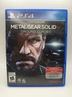 Metal Gear Solid V: Ground Zeroes (Sony PlayStation 4)