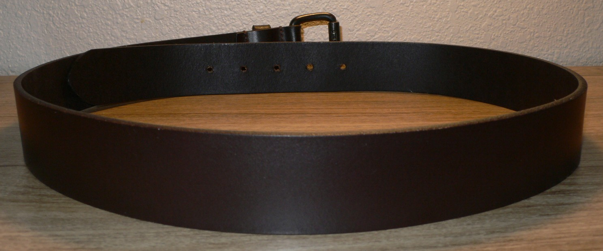 DIESEL ブラウン　ベルト 95/38 New Men's DIESEL Dark Brown Buffalo Leather Belt Size 38/95 cm US