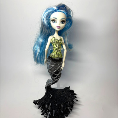 Monster High SIRENA VON BOO Freaky Fusion Mermaid Doll Mattel 11'' Fakie