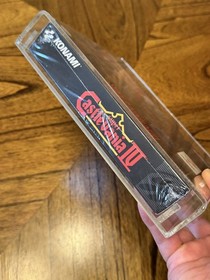 SUPER CASTLEVANIA IV 4 VGA 80 NM Graded H-Seam Factory Sealed 1991 S NES NEW
